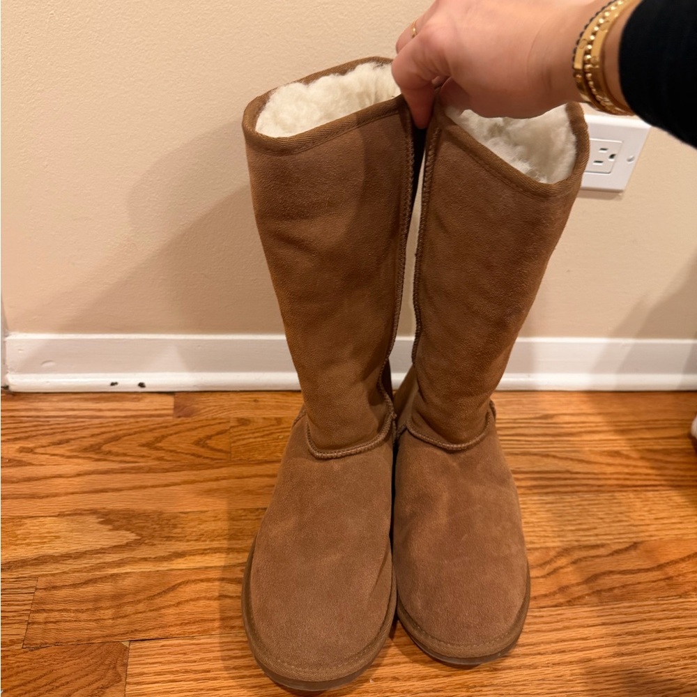 Emu Tan Suede Winter Boots